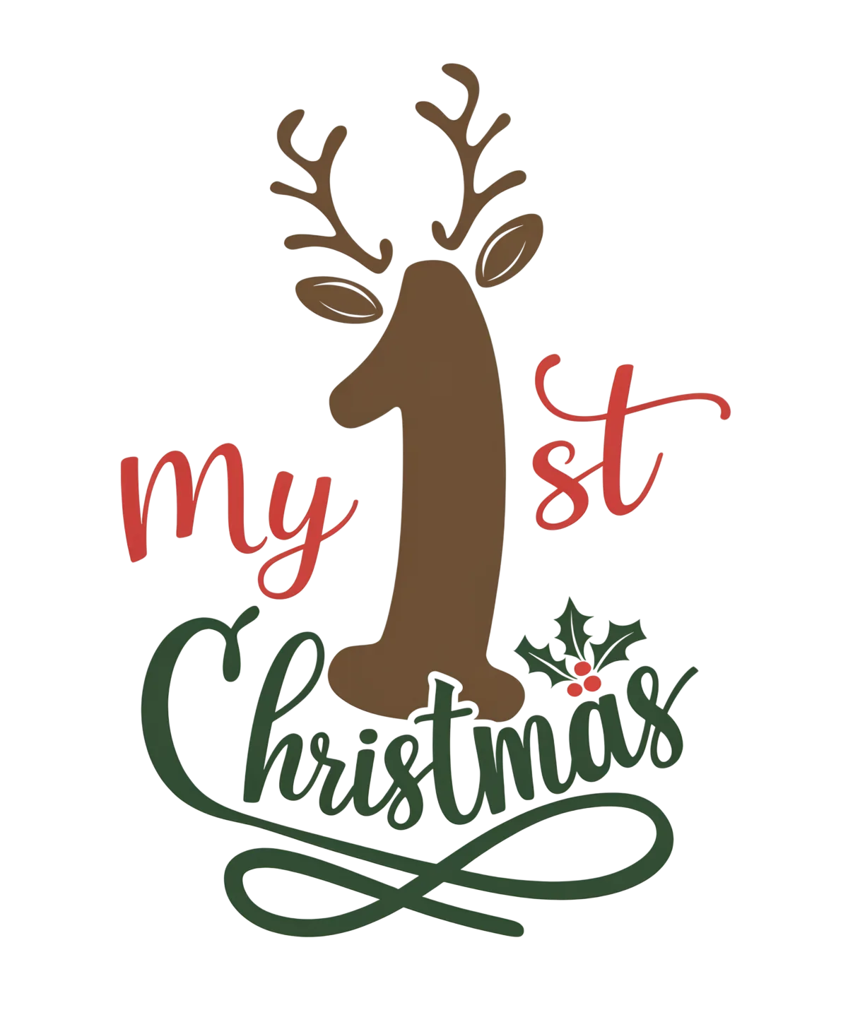 My 1st christmas (Reindeer themed) - Image 3