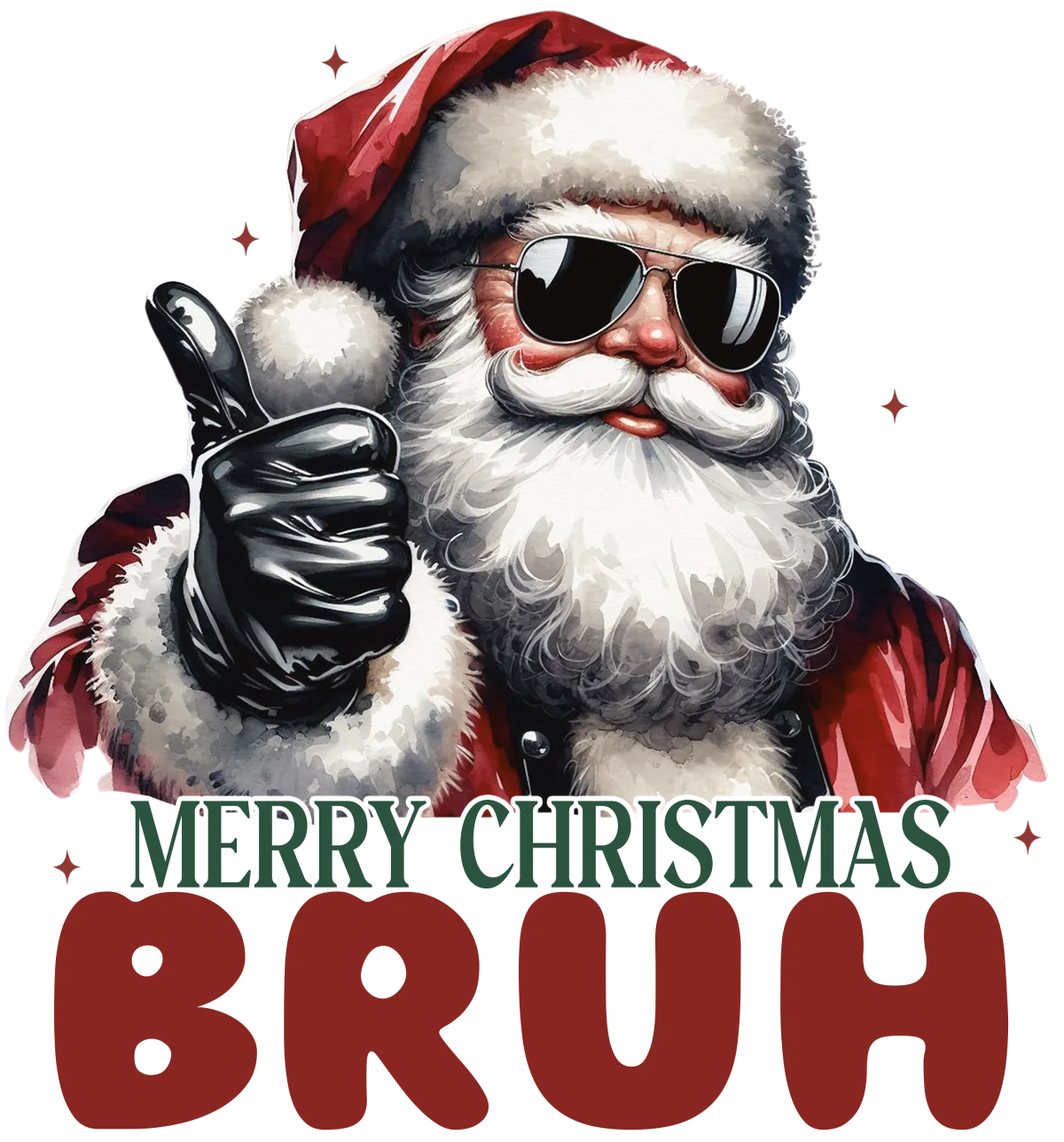 Merry Christmas Bruh Family Gang Sheet - Image 3