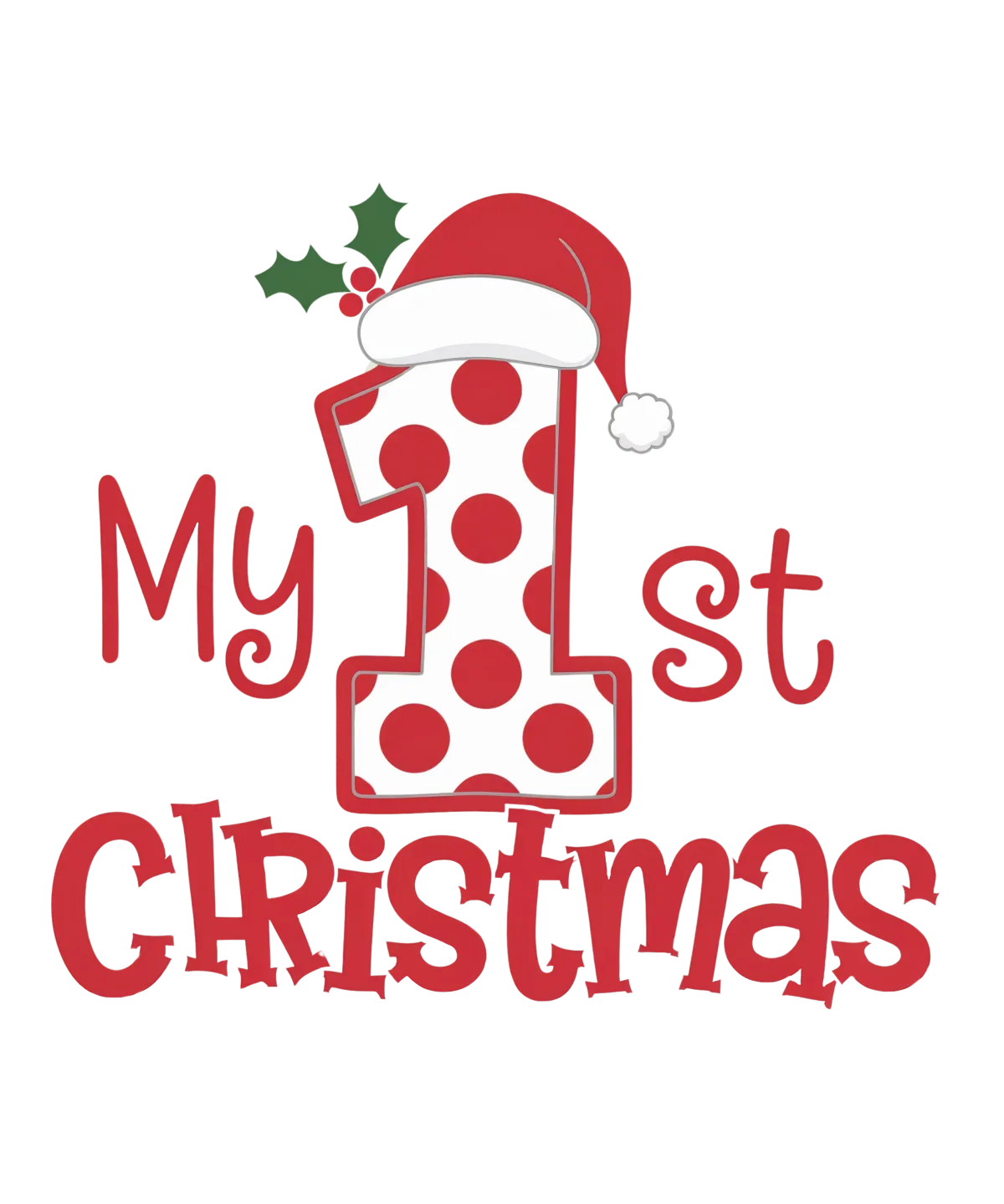 My First Christmas - Polka Dot Style - Image 2