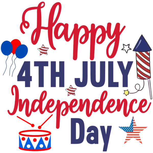 Happy 4th of July Independence Day Celebration