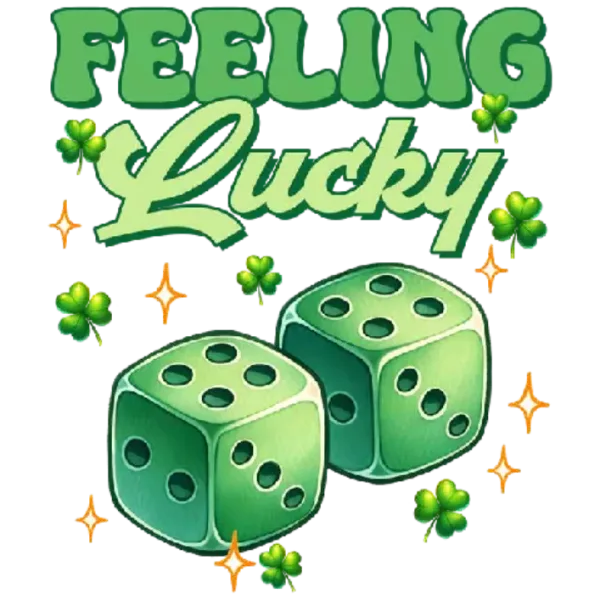 Feeling Lucky DTF Transfer