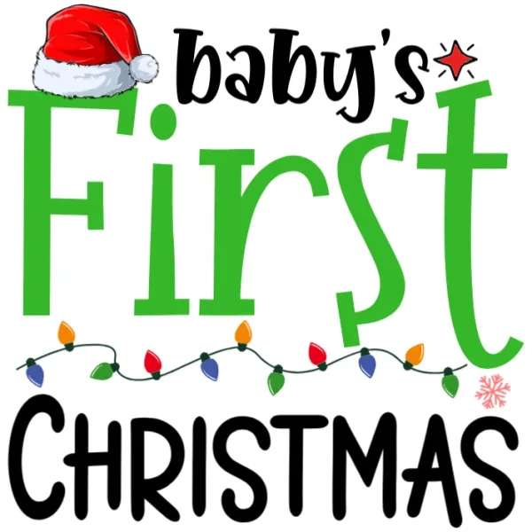 Baby's First Christmas Lights