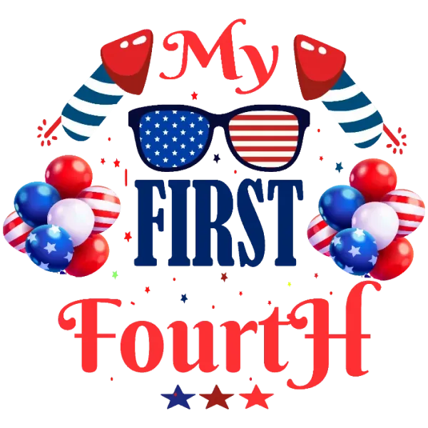 My First Fourth of July Celebration Sunglasses