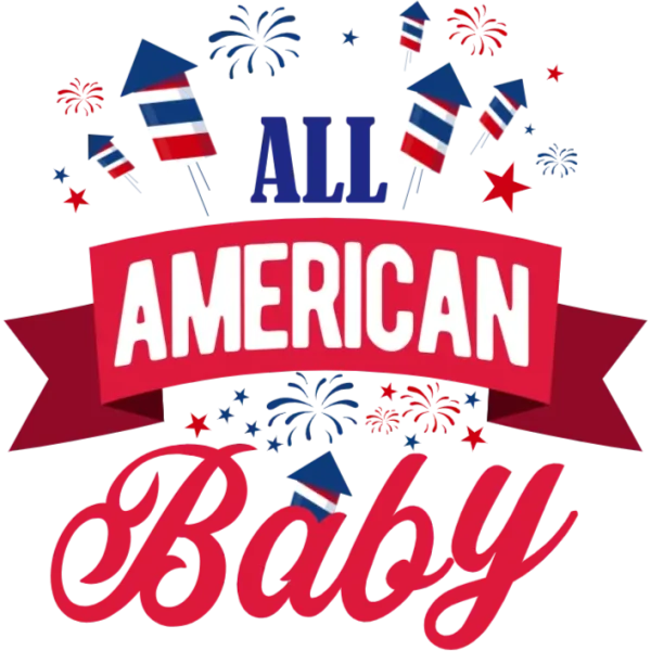 All American Baby Fireworks Independence Day Celebration