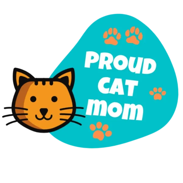 Proud Cat Mom Sticker