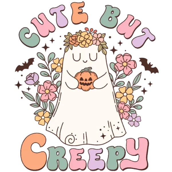 Cute But Creepy Ghost T-Shirt