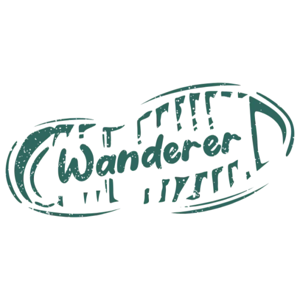 Wanderer's Odyssey: Vintage-Inspired Typography Logo