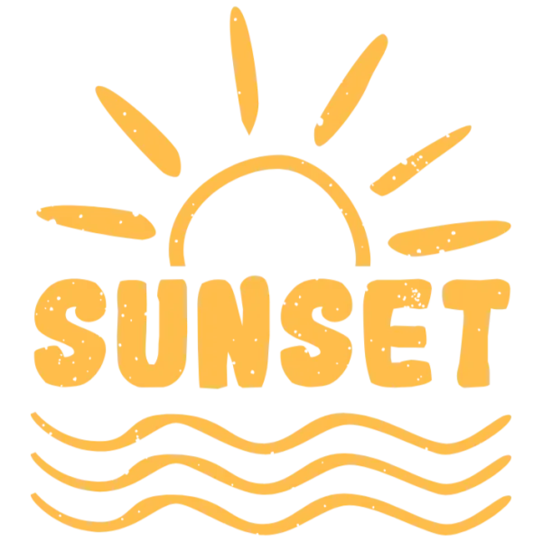 Sunset Waves T-shirt
