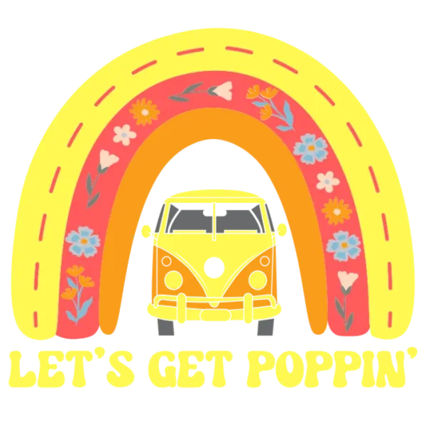 Get Poppin' Rainbow Roadie