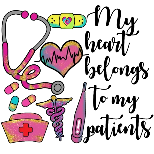 Nurse's Heartbeat Stethoscope T-Shirt