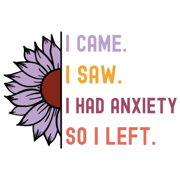 Anxiety Flower T-shirt