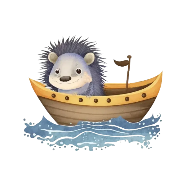 Hedgehog Boat Ride