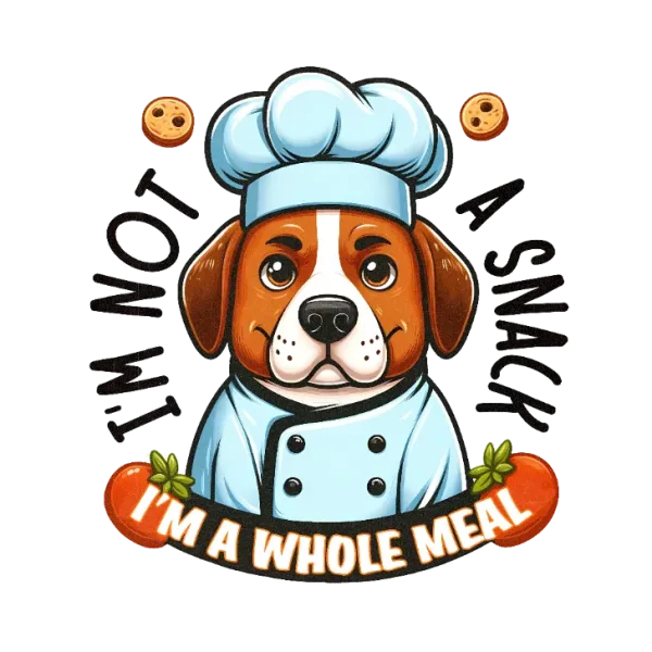 Cute Dog Chef Design