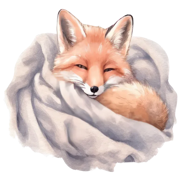 Winter Christmas Farm (Fox)