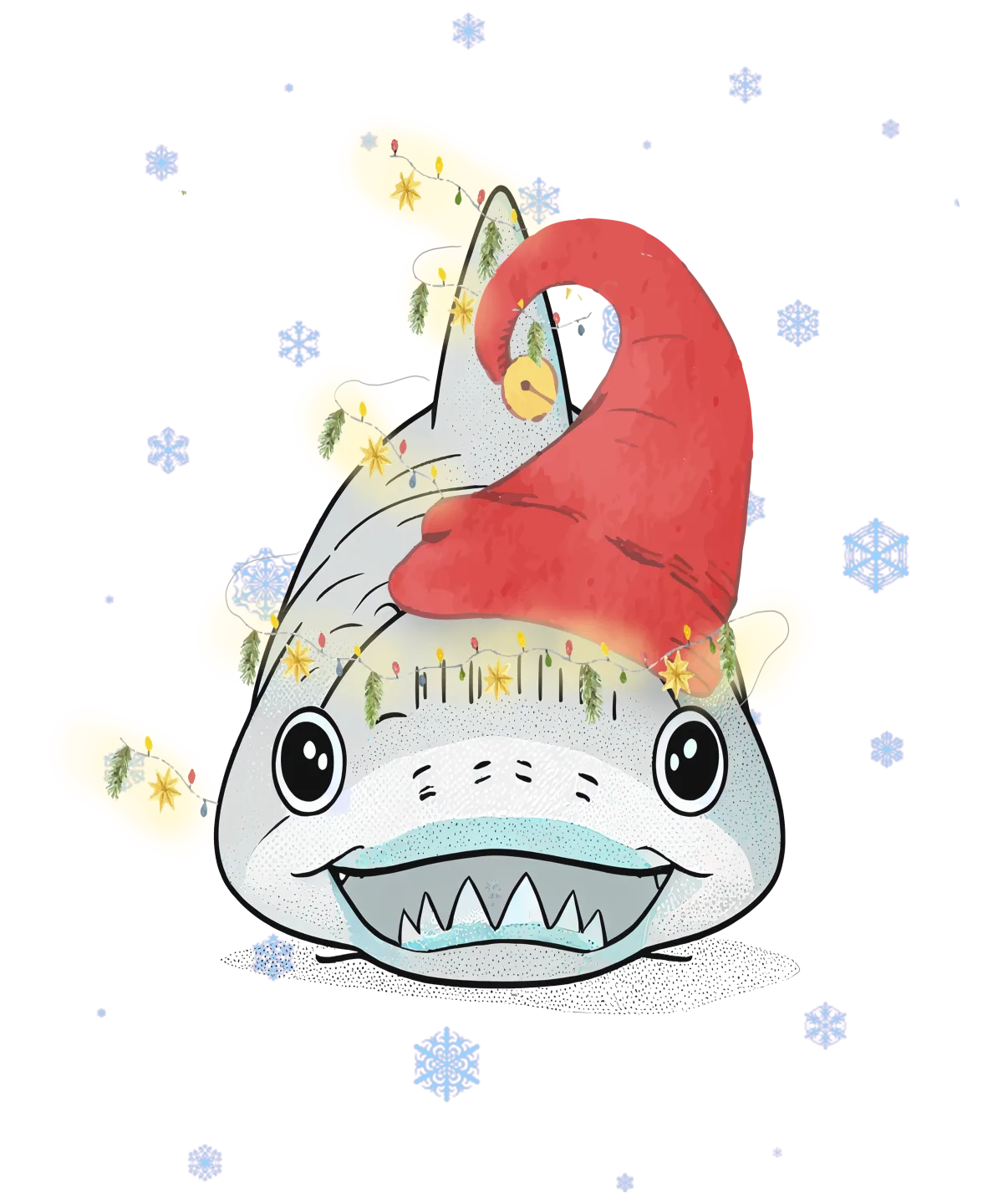 Shark with its Santa Hat - Image 2
