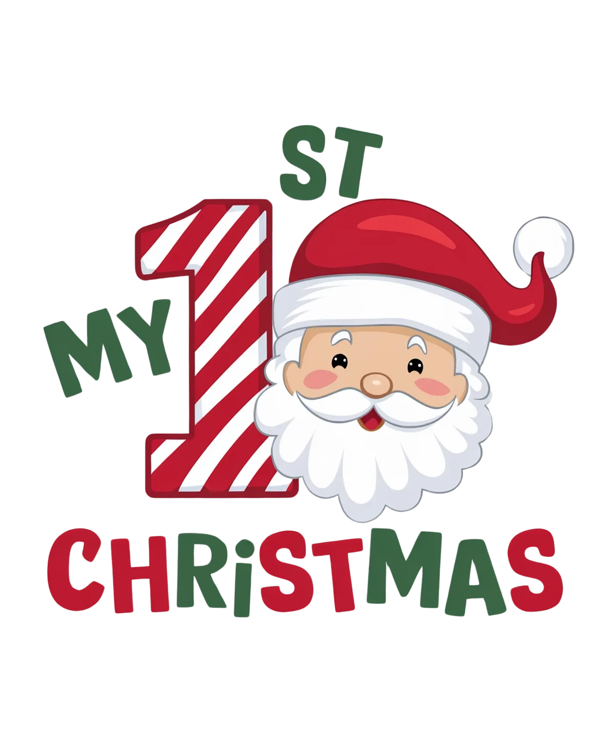 My 1st Christmas- Baby Santa - Image 3