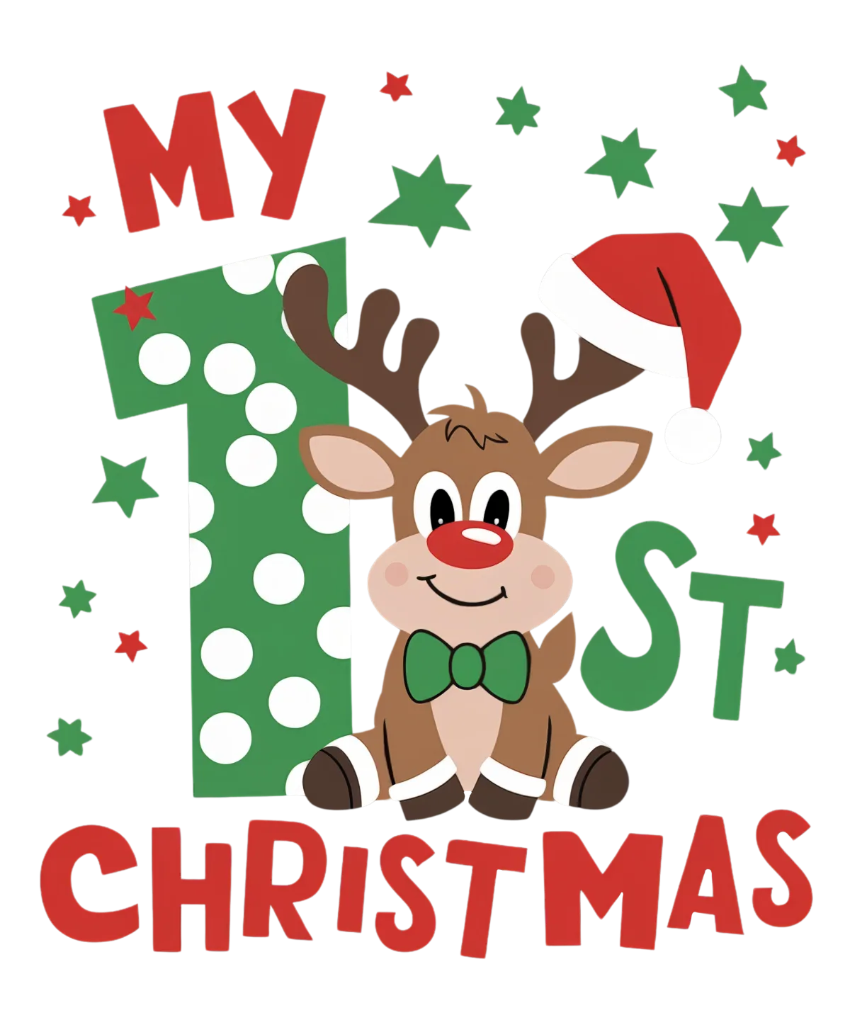 My 1st Christmas- Baby reindeer - Image 2