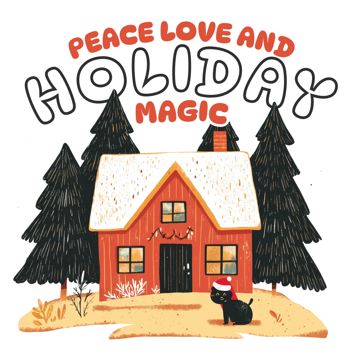 Peace Love And Holiday Magic - Image 2