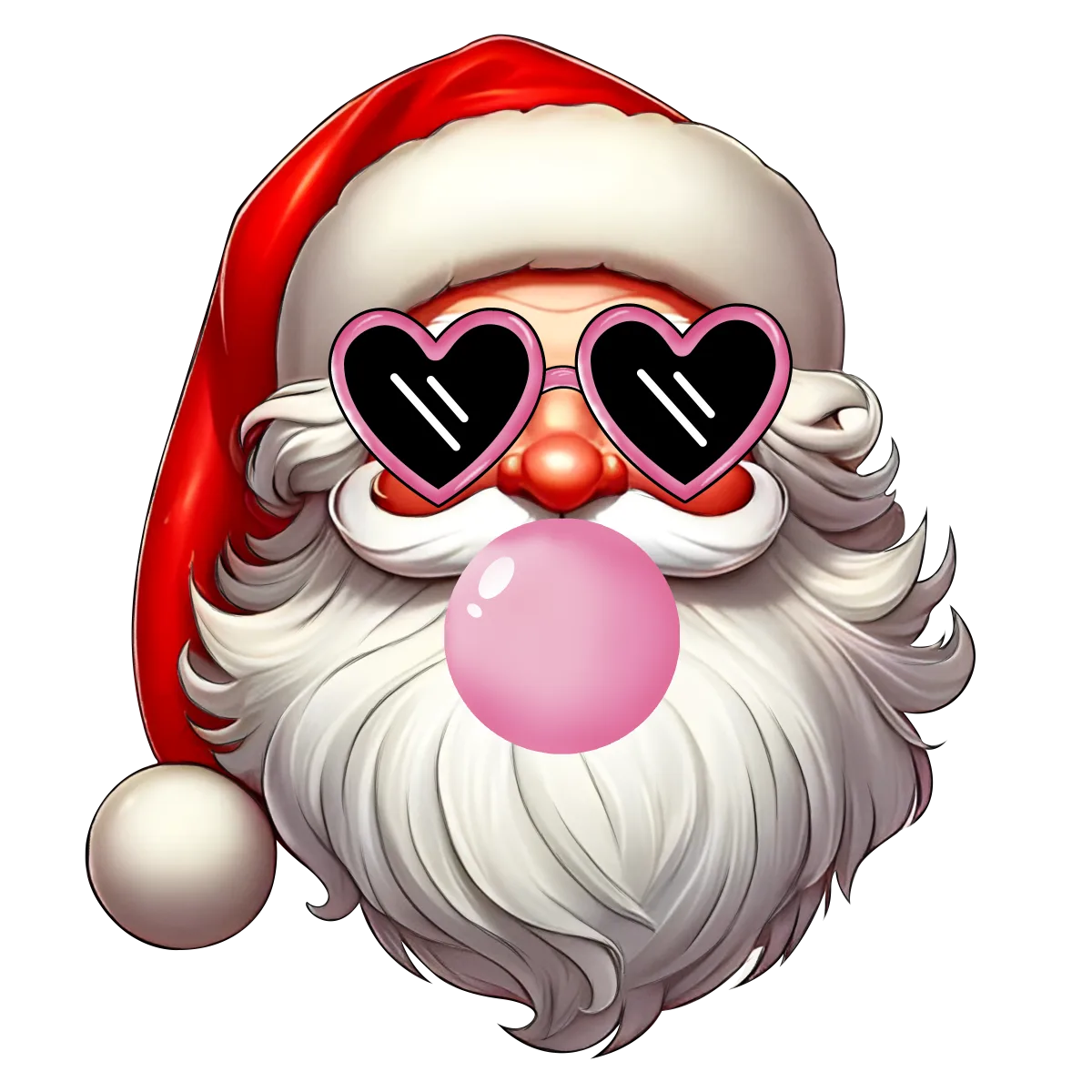 Funky Santa Gang Sheet (Adult+Teen+Kid sizes) - Image 2