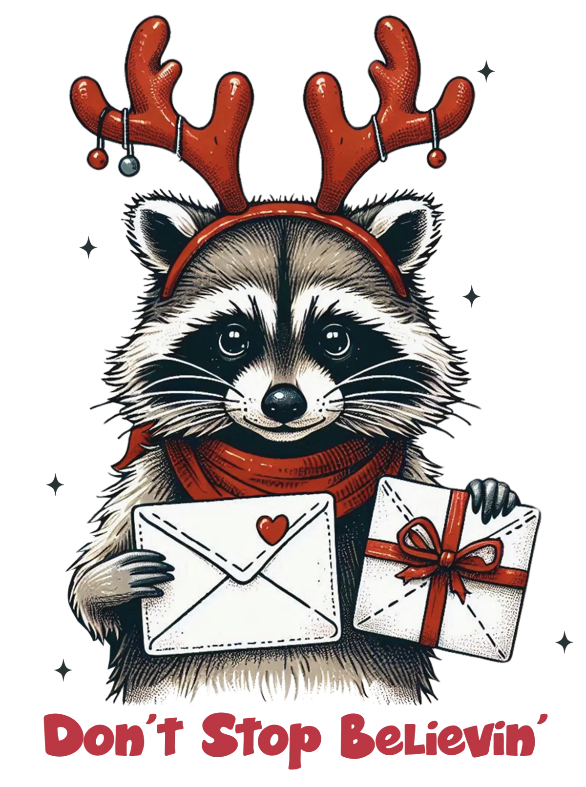 Don't Stop Believin' Raccoon - Image 2