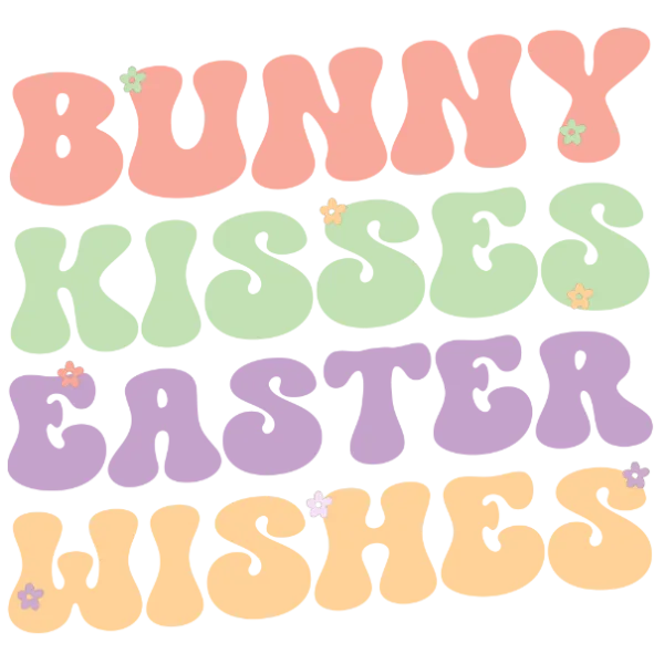 Bunny Kisses Easter Wishes
